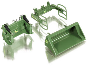Frontladerwerkzeuge- Set A - Bressel & Lade grün -UVP: 31-95 €